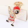 Crystal bee - keychainKeyrings