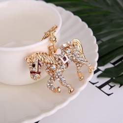 Crystal horse - keychainKeyrings