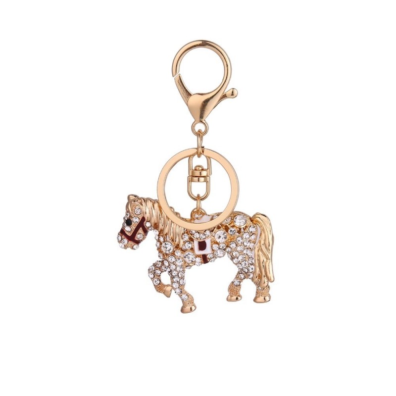 Crystal horse - keychainKeyrings