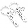 Remember I Love You Mom & Dad - keychainKeyrings