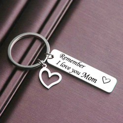 Remember I Love You Mom & Dad - keychainKeyrings