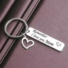 Remember I Love You Mom & Dad - keychainKeyrings