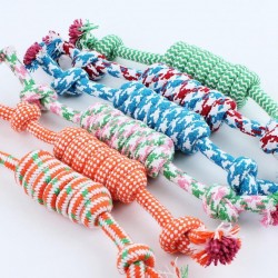 Cotton bone & rope - dogs toy 27cmToys