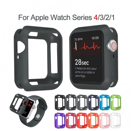 Soft Silicone Case - for Apple Watch 42mm - 38mm - 40mm - 44mmAccessories