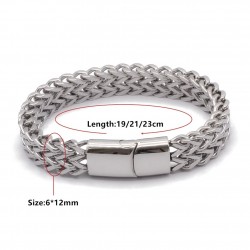 316L stainless steel bracelet with magnetic claspBracelets