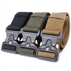 Military nylon belt with automatic buckleBelts