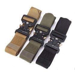 Military nylon belt with automatic buckleBelts