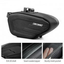 Waterproof bicycle saddle bagSaddles