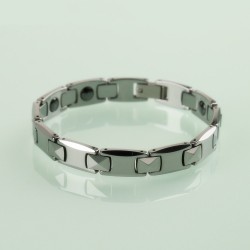 Magnetic Tungsten steel bracelet high polished - UnisexBracelets