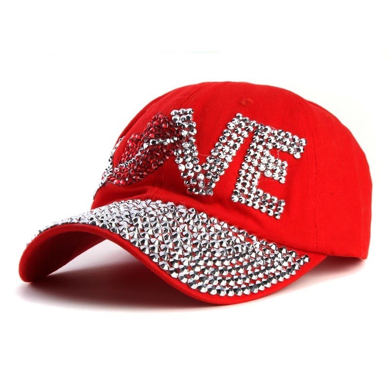 Crystal Love & lips - baseball cap - unisexHats & Caps