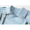 Soft leather jacket with zippersJackets