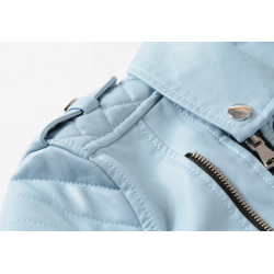 Soft leather jacket with zippersJackets