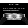 Ball rotation - stainless steel quartz watch with silicone strapWatches