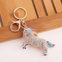 Crystal Unicorn - KeychainKeyrings