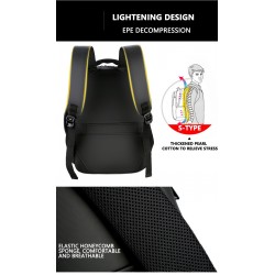 Anti-theft waterproof travel backpack - 15.6" inch Laptop bag with USB chargingBackpacks