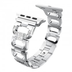 Crystal diamond bracelet - strap for Apple Watch 1-2-3 / 42mm-38mm stainless steelSmart-Wear