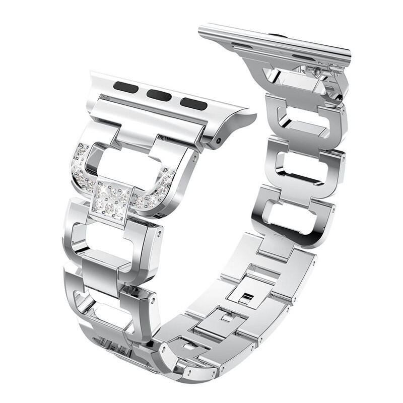 Crystal diamond bracelet - strap for Apple Watch 1-2-3 / 42mm-38mm stainless steelSmart-Wear