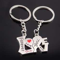 Forever Love You - keychain 2pcsKeyrings
