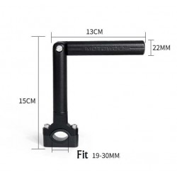 Multi-function adjustable phone holder for motorcycle 22mmAccessories