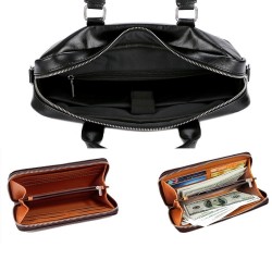 Elegant big leather shoulder bagBags