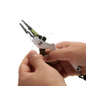 Fishing plier with bag - multi-functional tool for wire cutting & hook removerTools