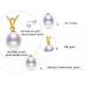 Elegant gold necklace with pearl & earringsJewellery Sets