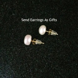 Elegant gold necklace with pearl & earringsJewellery Sets