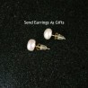 Elegant gold necklace with pearl & earringsJewellery Sets