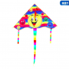 Triangle smiling face - kite 80 cmKites