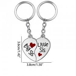 Big Sister & Little Sister - keychain 2 piecesKeyrings