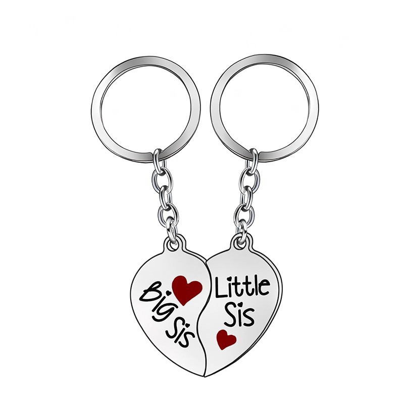 Big Sister & Little Sister - keychain 2 piecesKeyrings