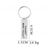 Drive Safe Daddy I Love You - keychainKeyrings