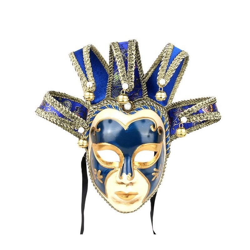 Vintage Jolly Joker - Venetian full face mask for masquerade & halloweenPlaques & Signs