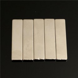N35 strong neodymium magnet block 40 * 10 * 3mm - 5 piecesN35