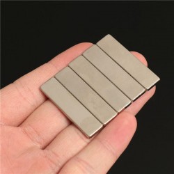 N35 strong neodymium magnet block 40 * 10 * 3mm - 5 piecesN35