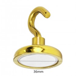 36mm 50kg magnetic hook - neodymium magnetMagnets