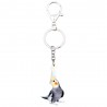 Acrylic parrot - keychainKeyrings