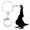 Acrylic parrot - keychainKeyrings