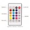 Smart RGB LED lamp with wireless Bluetooth speaker - remote controlE27