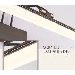 American style bathroom mirror light - LED wall light - lamp - 8W - 39 cmWall lights