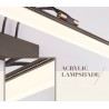 American style bathroom mirror light - LED wall light - lamp - 8W - 39 cmWall lights