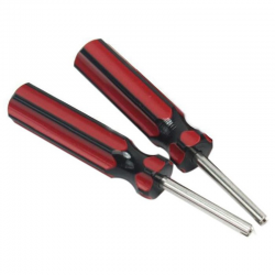 Universal tool for tire demote valve repair 10cm 2 piecesScrewdrivers