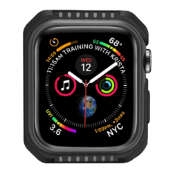 Silicone & hard armor case for Apple Watch 1-2-3-4-5Accessories