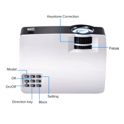 LED 1800L - support full HD - mini projectorProjectors