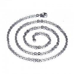 I Love You - heart - stainless steel pendant with necklace - 2 piecesNecklaces