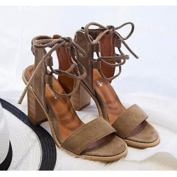 Sexy lace-up pumps - high heel sandalsSandals