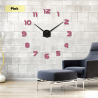 3D wall clock - acrylic mirror stickerClocks