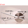 3D wall clock - acrylic mirror stickerClocks
