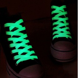 Glowing in the dark shoelacesShoes