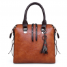 Luxury leather bag set incl purse 4 pcsSets